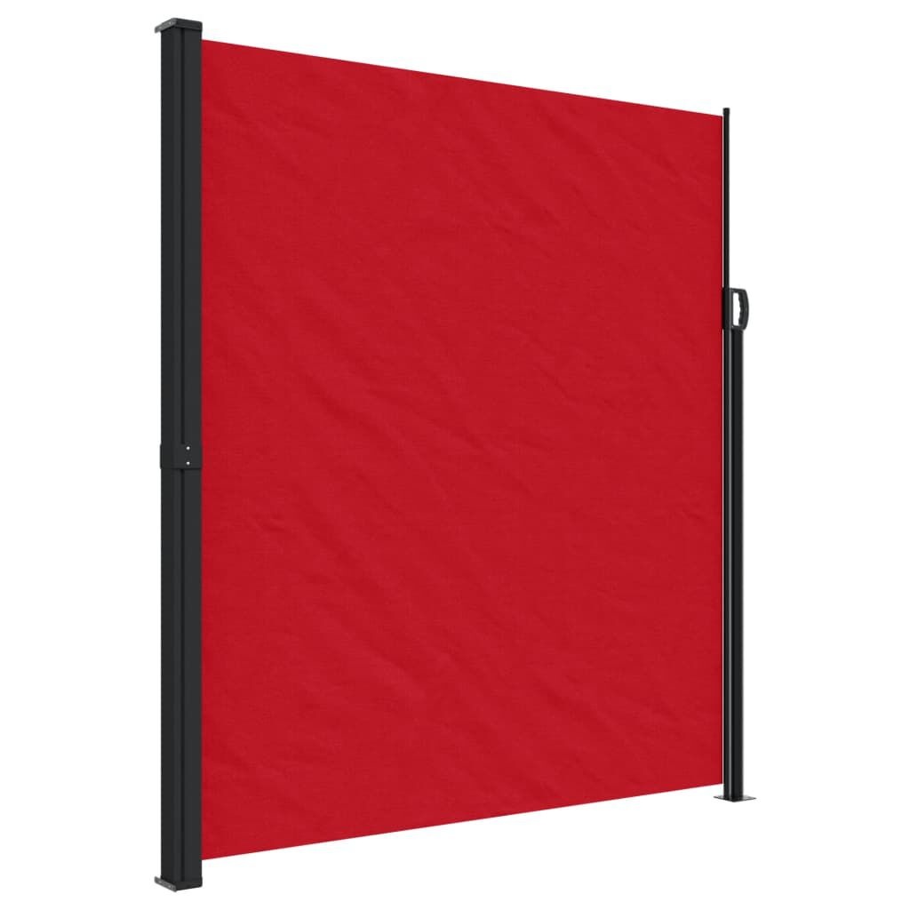 VidaXL Uittrekbaar Windscherm Rood 220x500cm - 53% Korting!
