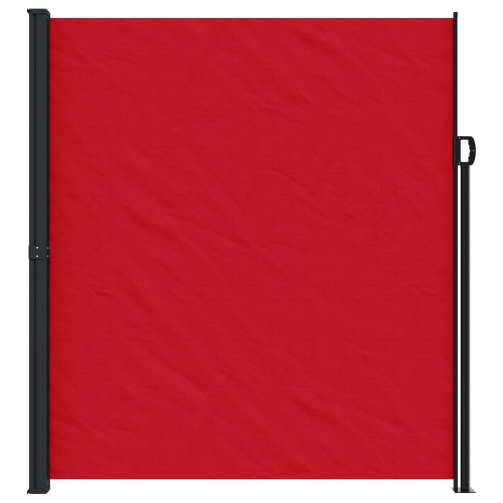 VidaXL Uittrekbaar Windscherm Rood 220x500cm - 53% Korting!