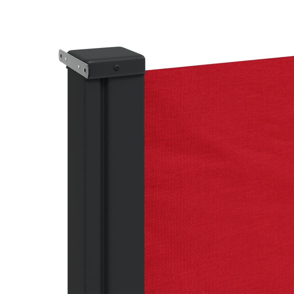 VidaXL Uittrekbaar Windscherm Rood 220x500cm - 53% Korting!