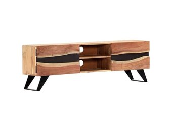 Tv-meubel Acaciahout 140cm -64%! Krasjes, Super Deal!