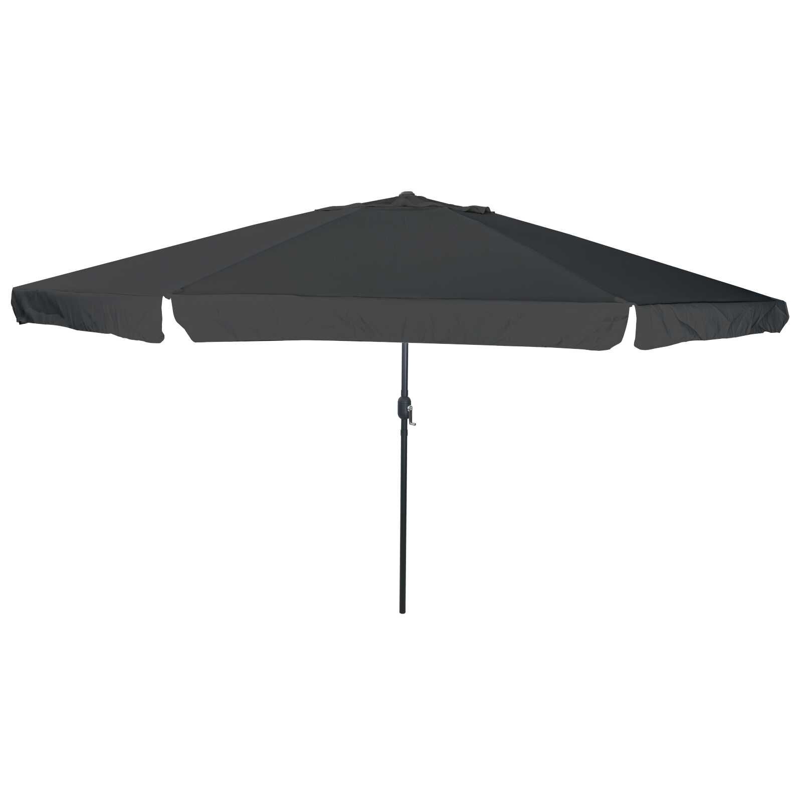 vidaXL Tuinparasol 395x395cm Antraciet/Zwart -40%!