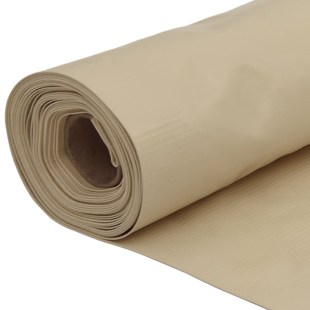 vidaXL Balkonscherm Beige 120x500cm - 40% Korting!