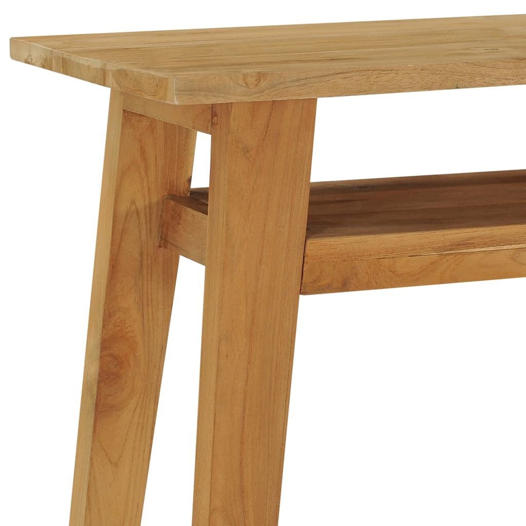 VidaXL Wandtafel Teakhout - 120cm - 55% Korting! Krasjes
