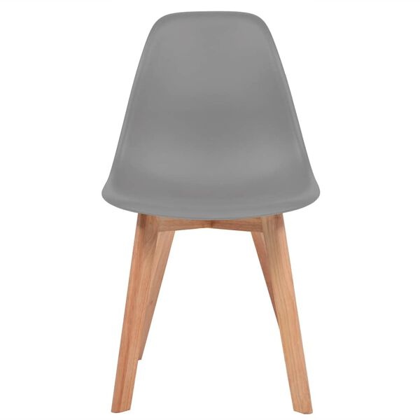 vidaXL Eetkamerstoelen (4 st) Grijs -40%! Zo Goed Als Nieuw