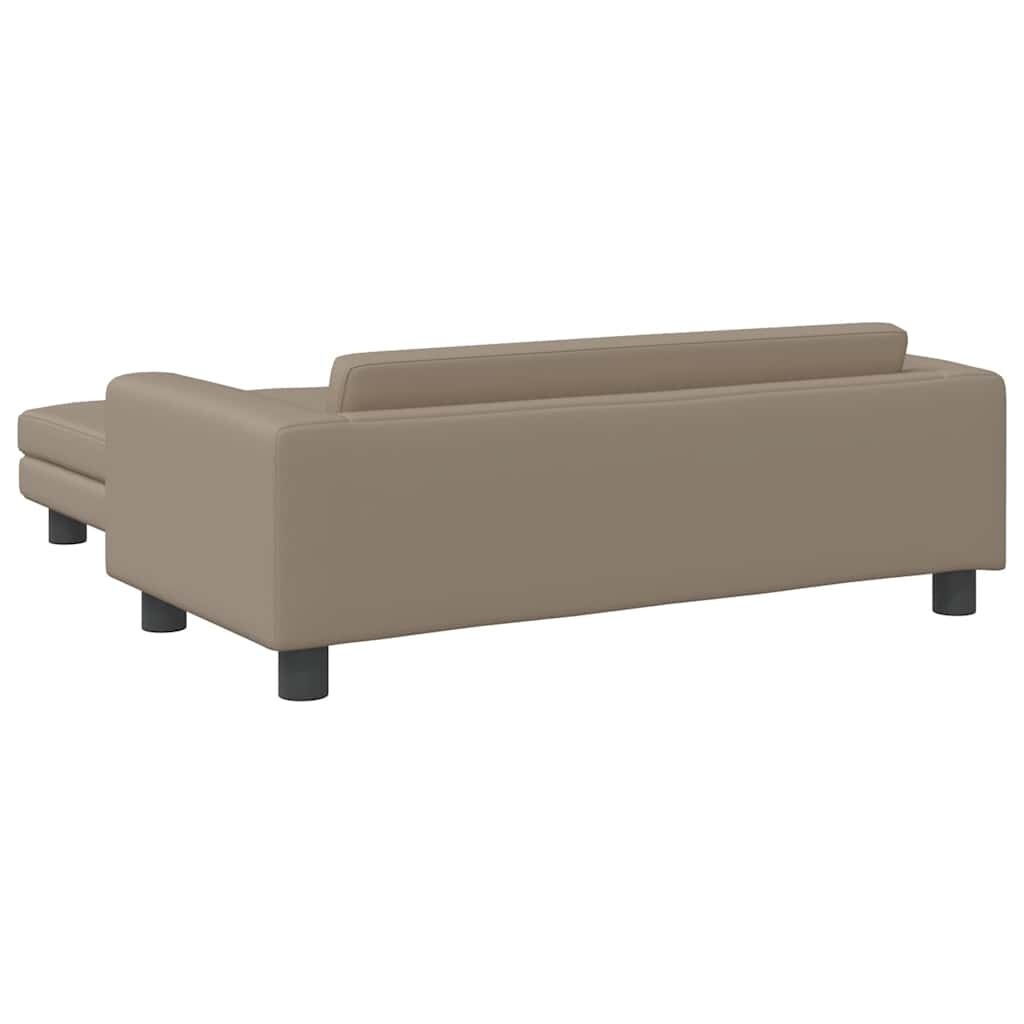 VidaXL Kinderbank + Voetenbank Cappuccino -40%! Z.G.A.N.