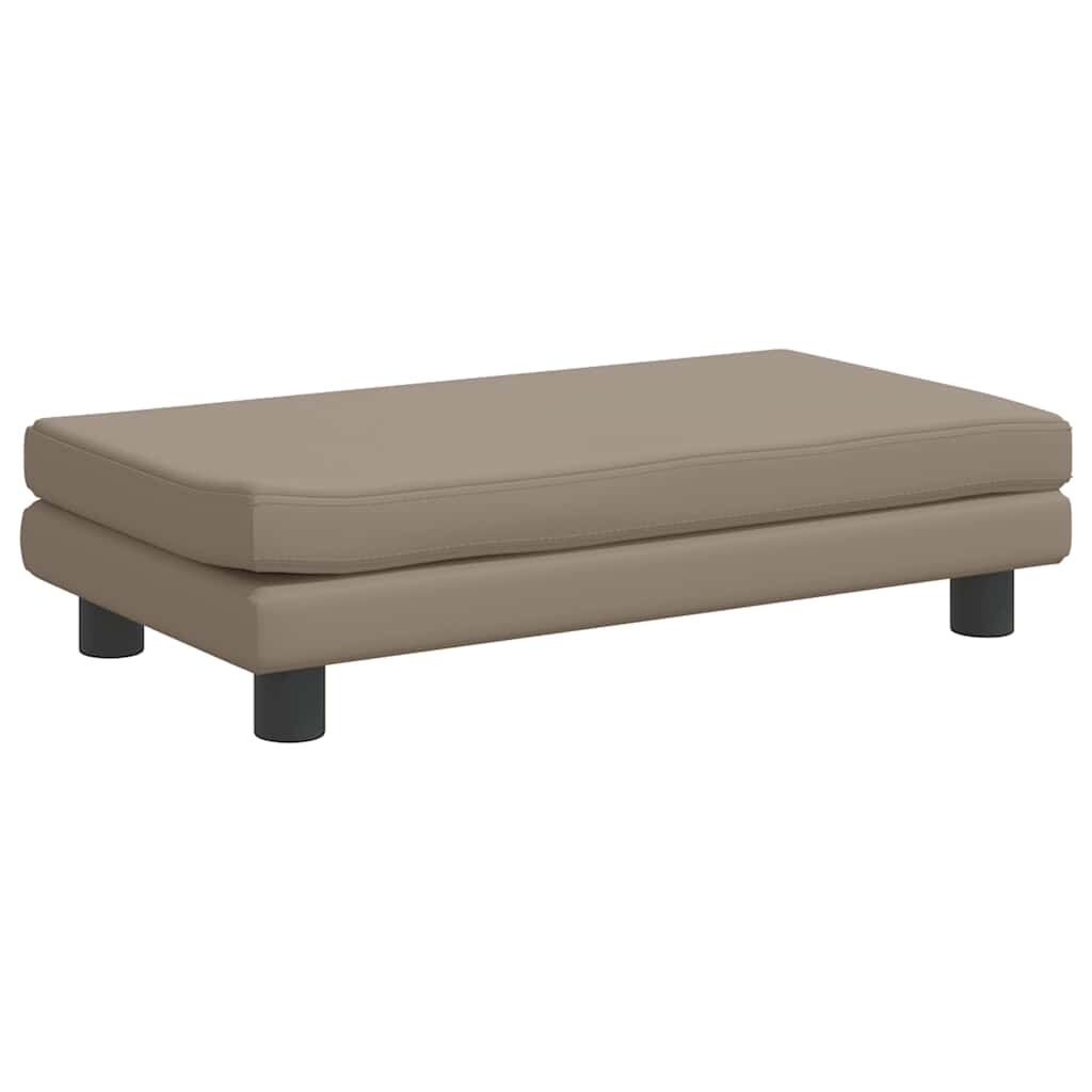 VidaXL Kinderbank + Voetenbank Cappuccino -40%! Z.G.A.N.