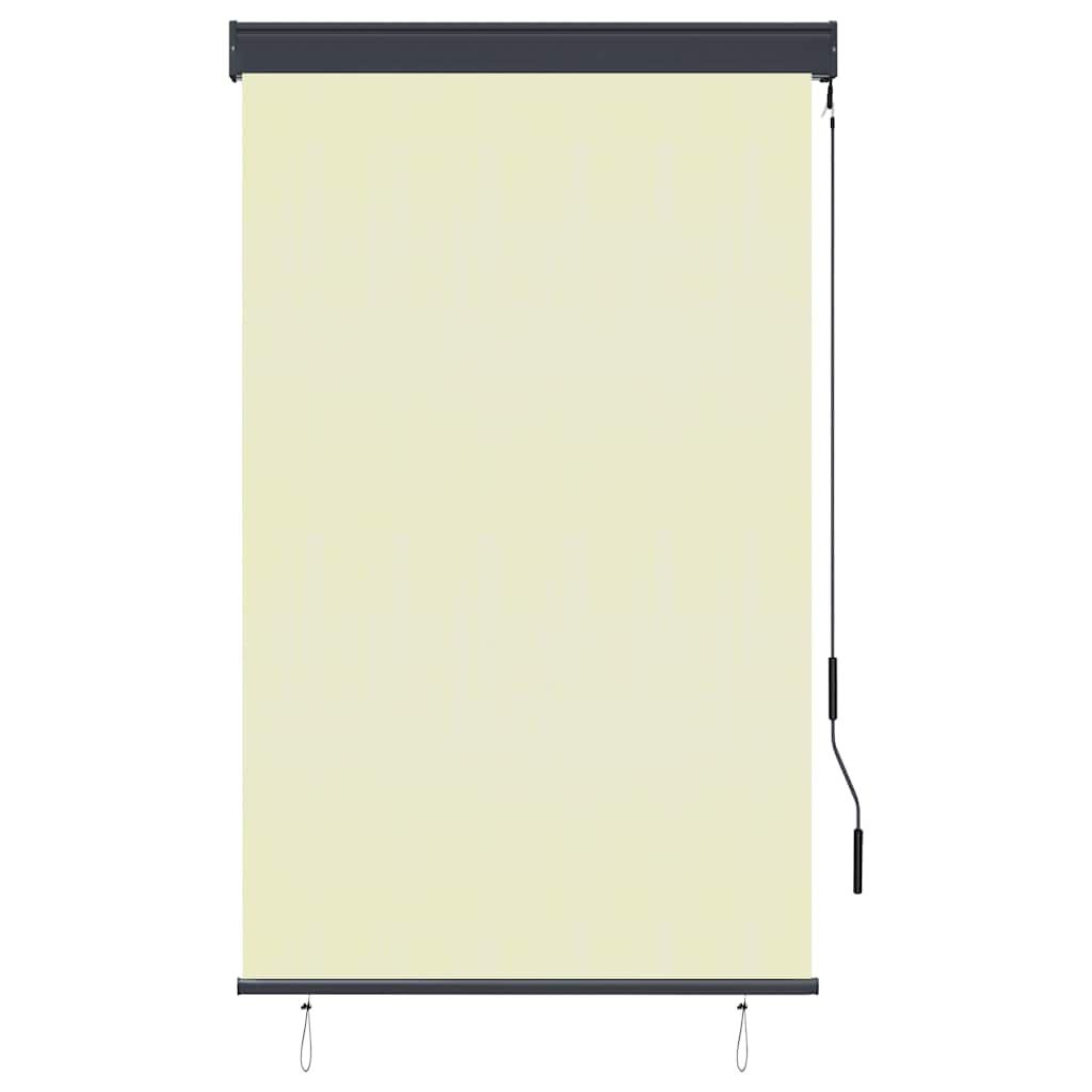 vidaXL Rolgordijn Buiten Crème 100x250cm - 40% Korting!