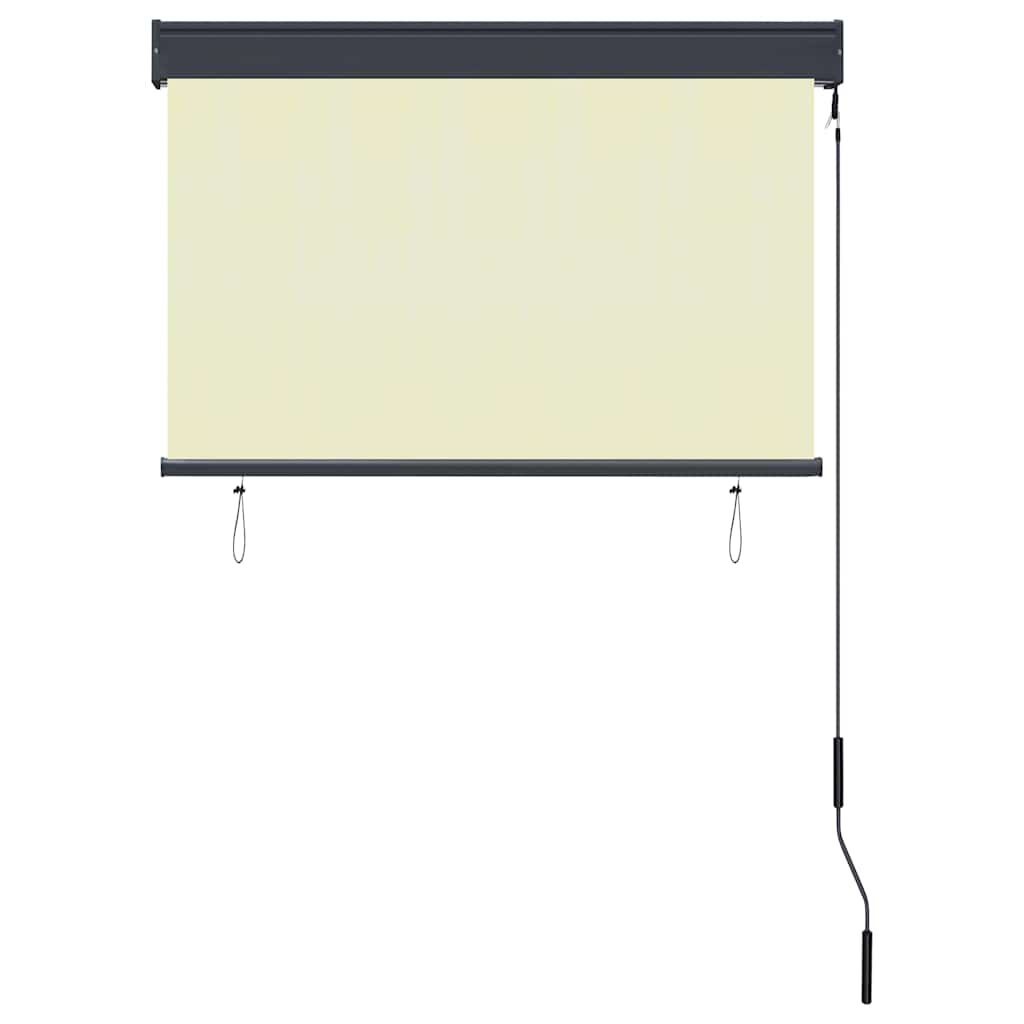 vidaXL Rolgordijn Buiten Crème 100x250cm - 40% Korting!
