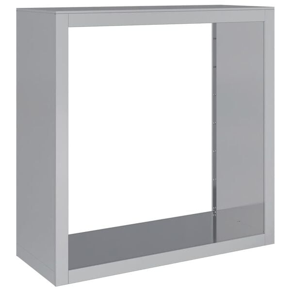 VidaXL Haardhoutrek 100x40x100cm Gegalvaniseerd - 45% Korting!