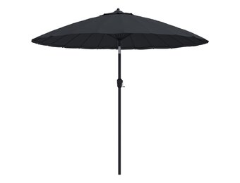 vidaXL Parasol 270cm Zwart - 46% Korting! Zo Goed Als Nieuw