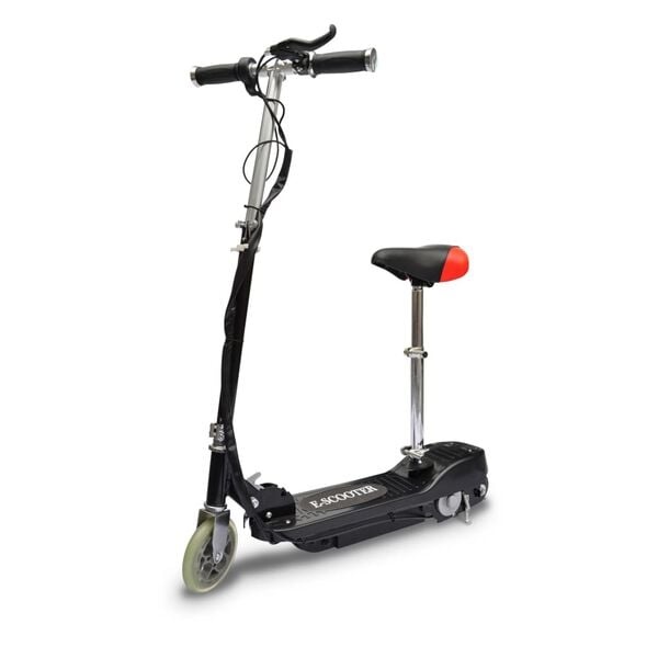 vidaXL Elektrische Step met Zitje Zwart - 40% Korting!