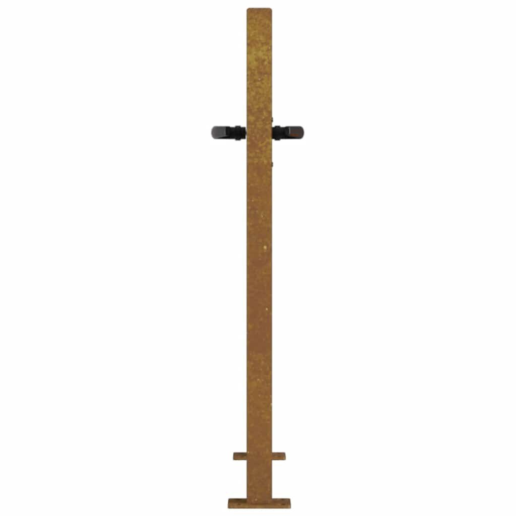 vidaXL Poort Cortenstaal 105x80cm - Kras - 55% Korting!