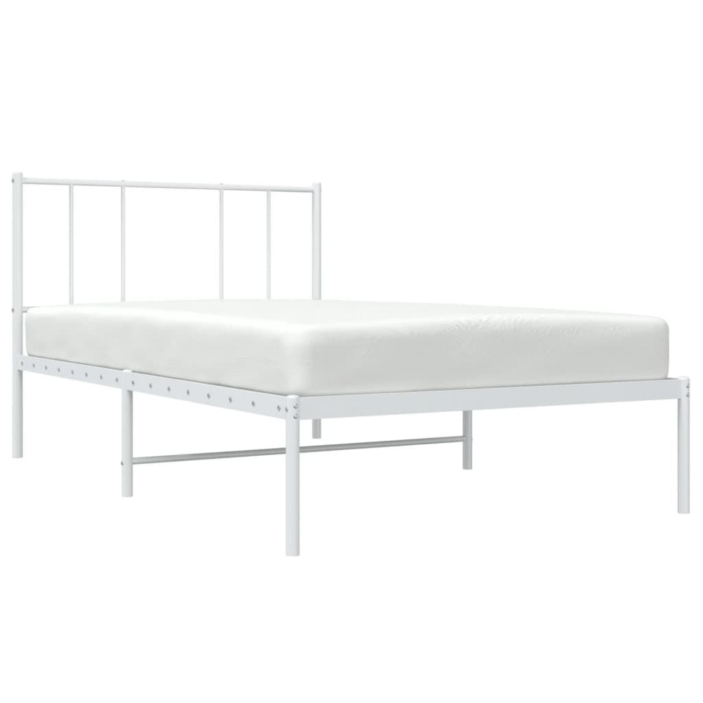 vidaXL Bedframe Wit 80x200 - Zo Goed Als Nieuw - 40% Korting!