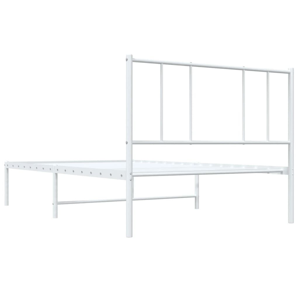 vidaXL Bedframe Wit 80x200 - Zo Goed Als Nieuw - 40% Korting!