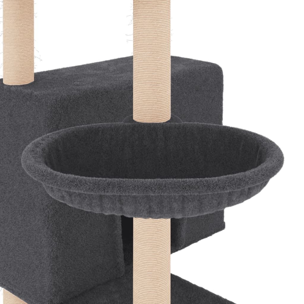Kattenmeubel met Krabpalen Donkergrijs - 35% Korting!
