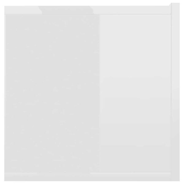 VidaXL TV-meubel Wit Hoogglans 120cm - 40% Korting!