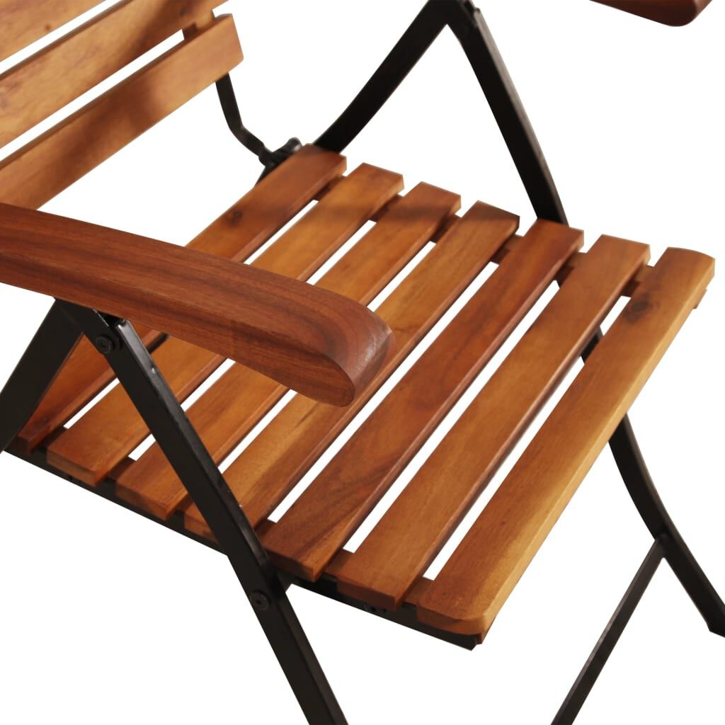 VidaXL Tuinstoelen Acaciahout (2 st) - 55% Korting!