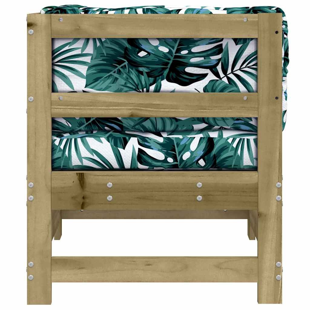 Hoekbank Grenenhout met Kussens - 40% Korting!