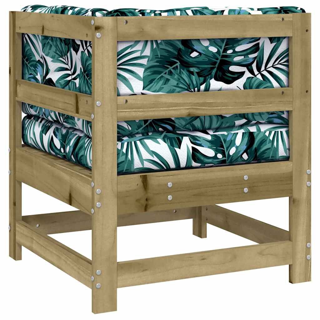 Hoekbank Grenenhout met Kussens - 40% Korting!