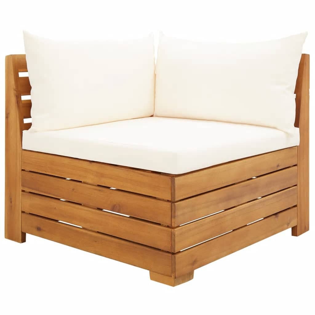 Loungehoek vidaXL Acaciahout - 2-delig - 40% Korting!