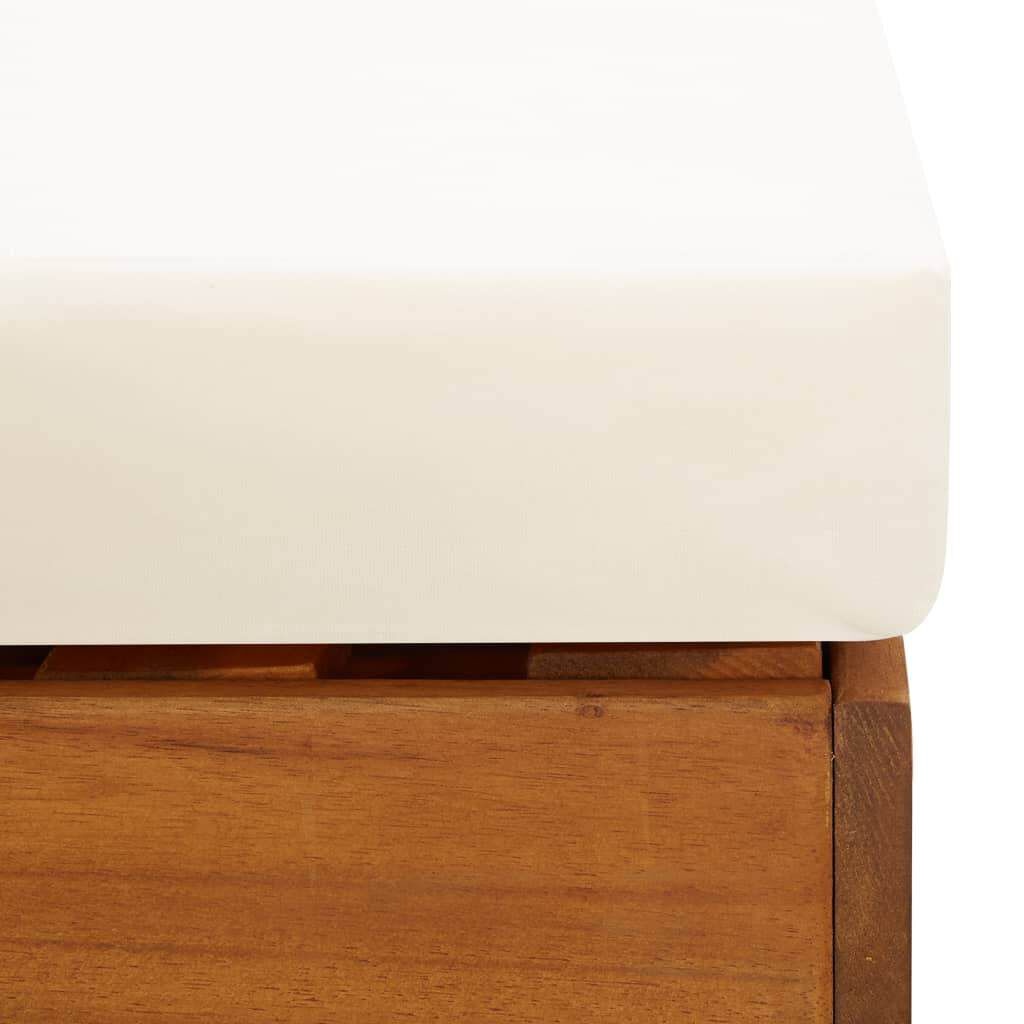 Loungehoek vidaXL Acaciahout - 2-delig - 40% Korting!