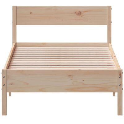 Grenen Bedframe 90x190cm - Zo Goed Als Nieuw! -40%