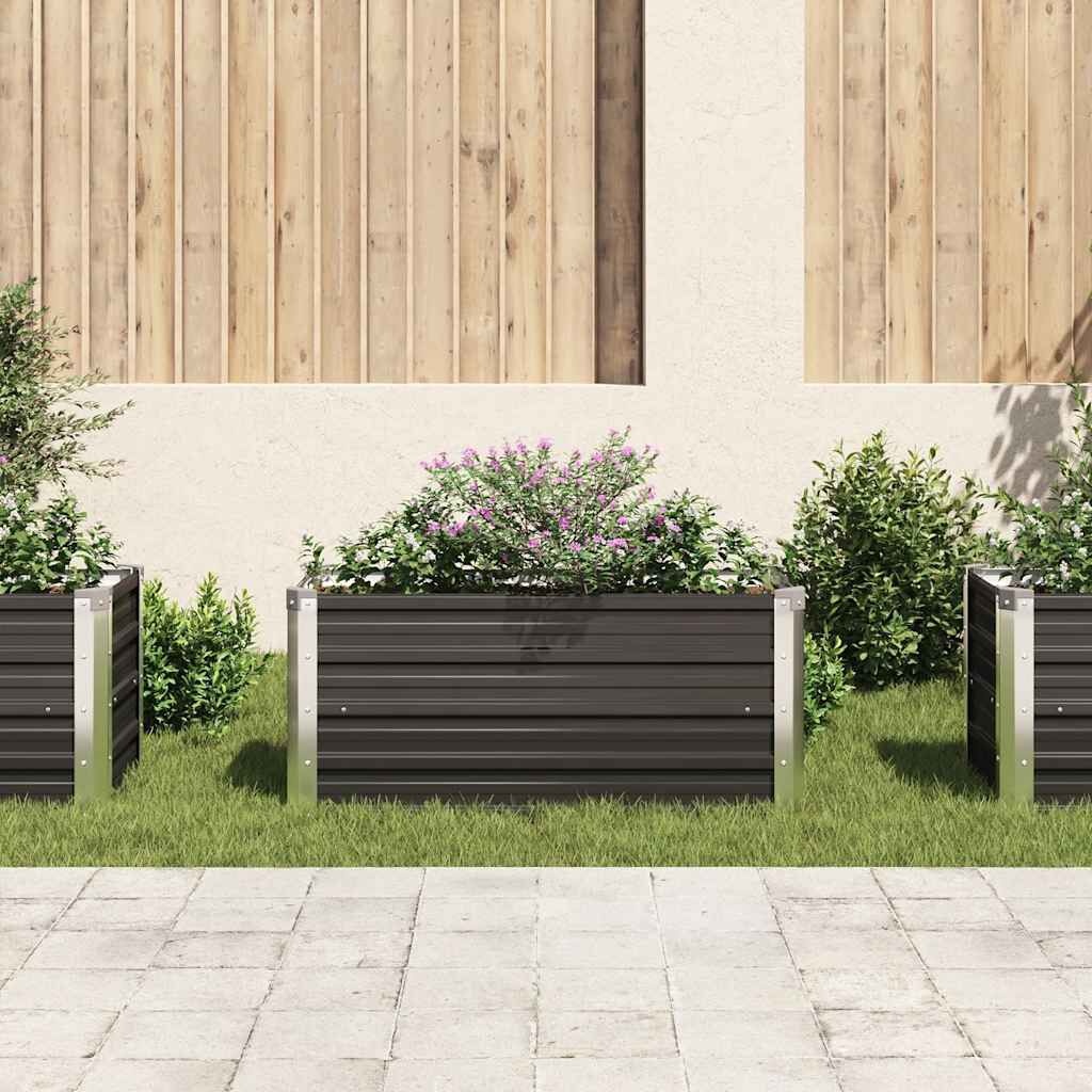 vidaXL Verhoogde Plantenbak 100cm - 60% Korting! (Deuk)
