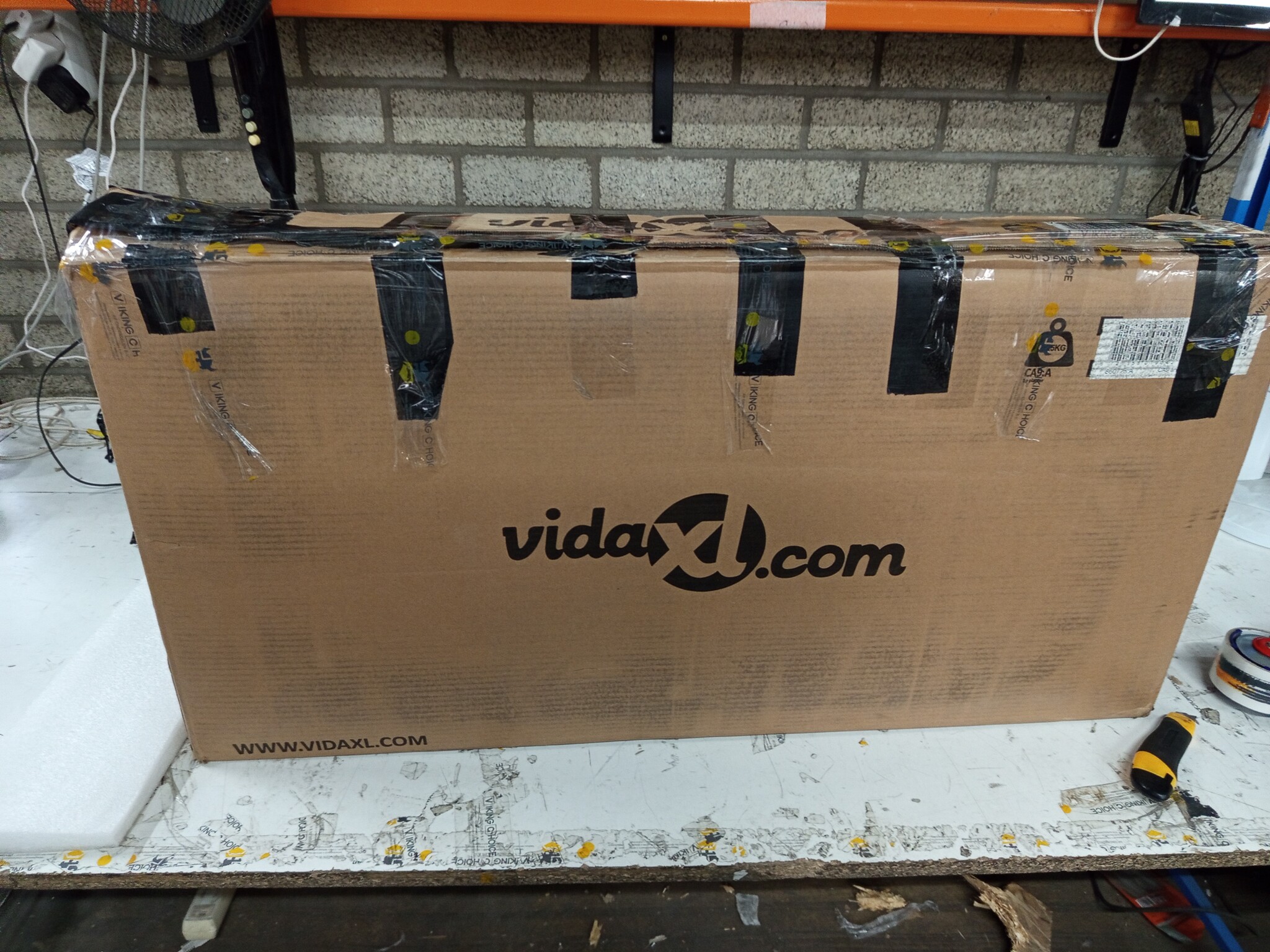 vidaXL Plantenbak 200cm Antraciet - 60% Korting! (Lichte Schade)