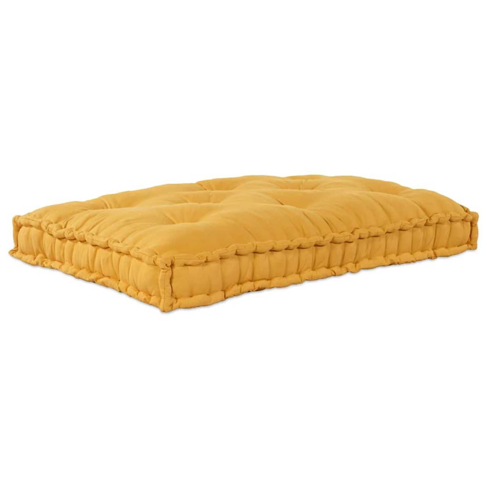 vidaXL Palletkussen Geel - Zo Goed Als Nieuw! -40%