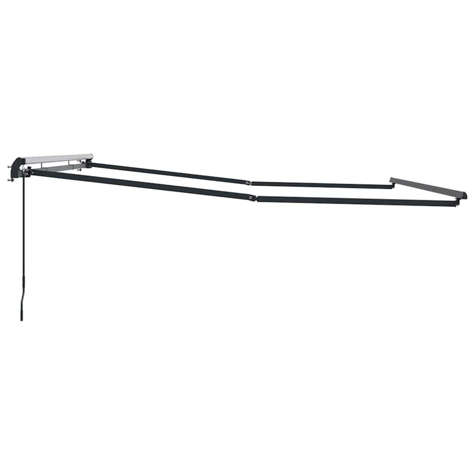 Markies Antraciet 4.5x2.5m Metaal - 55% Korting!