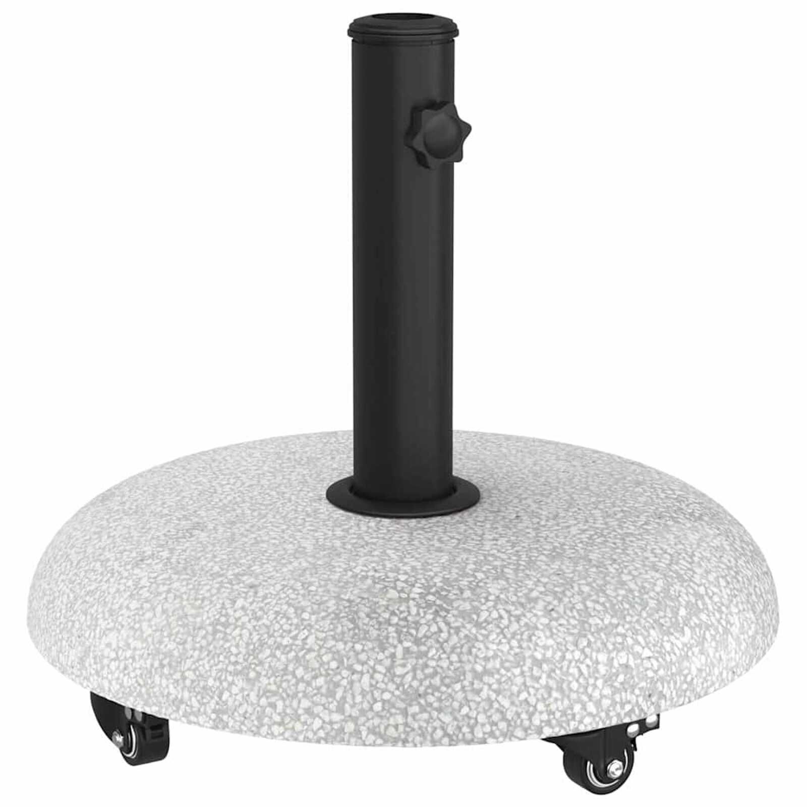 vidaXL Parasolvoet Lichtgrijs/Zwart - 40% Korting!
