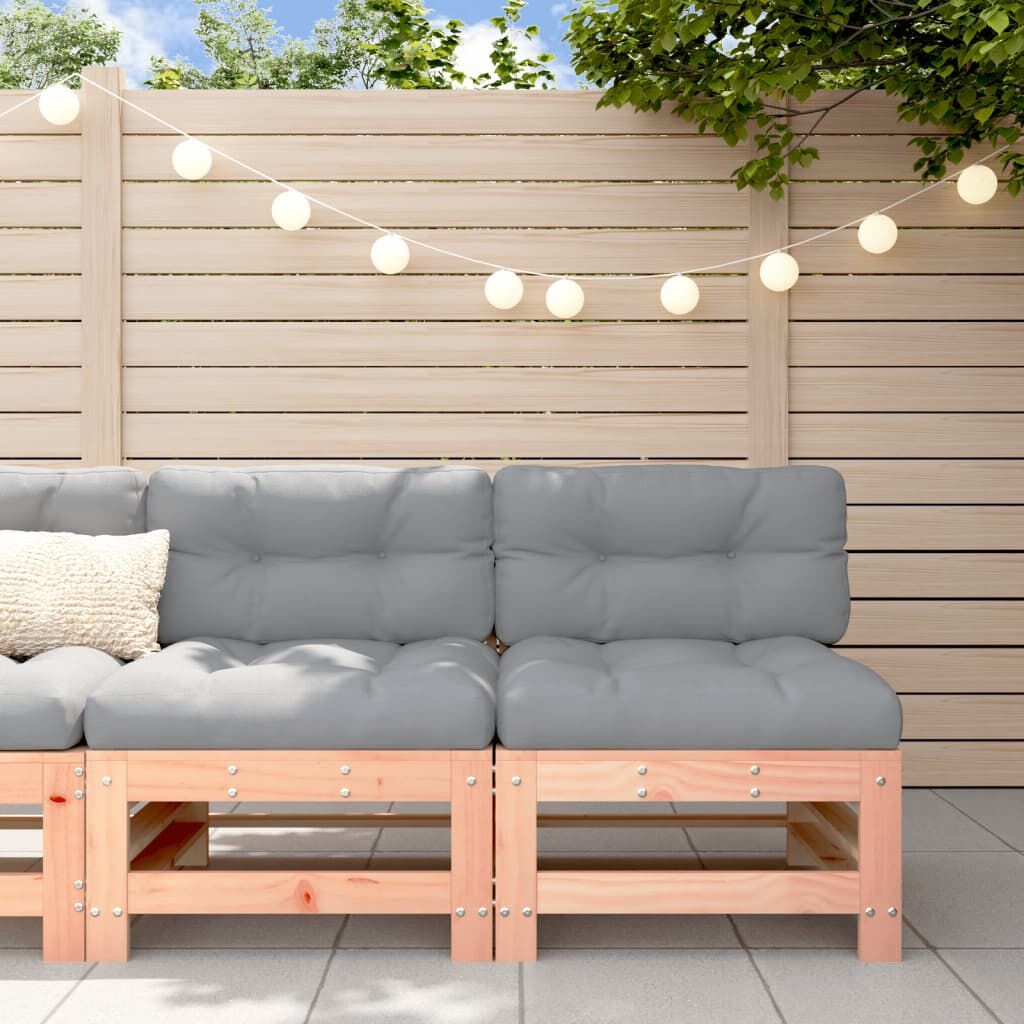 VidaXL Middenbanken Douglas Hout + Kussens - 40% Korting!