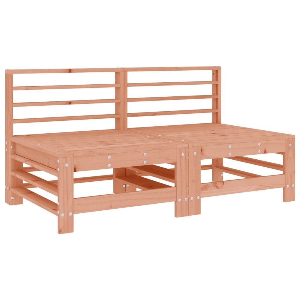 VidaXL Middenbanken Douglas Hout + Kussens - 40% Korting!