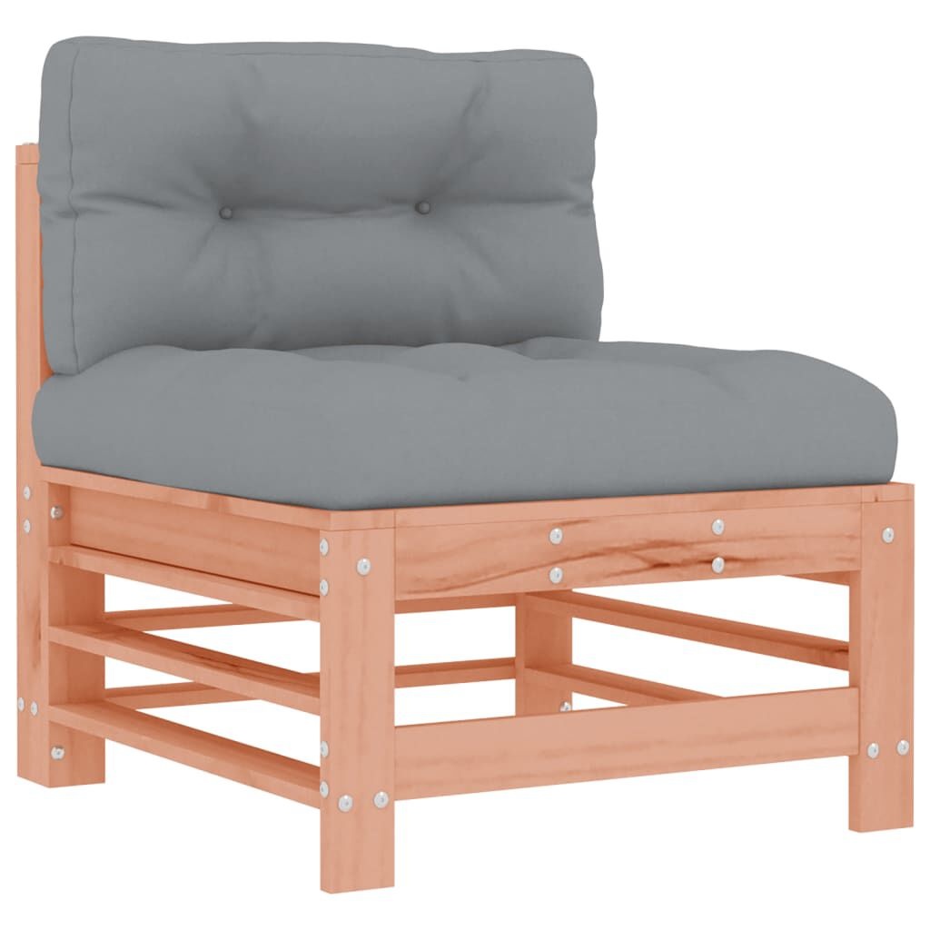 VidaXL Middenbanken Douglas Hout + Kussens - 40% Korting!