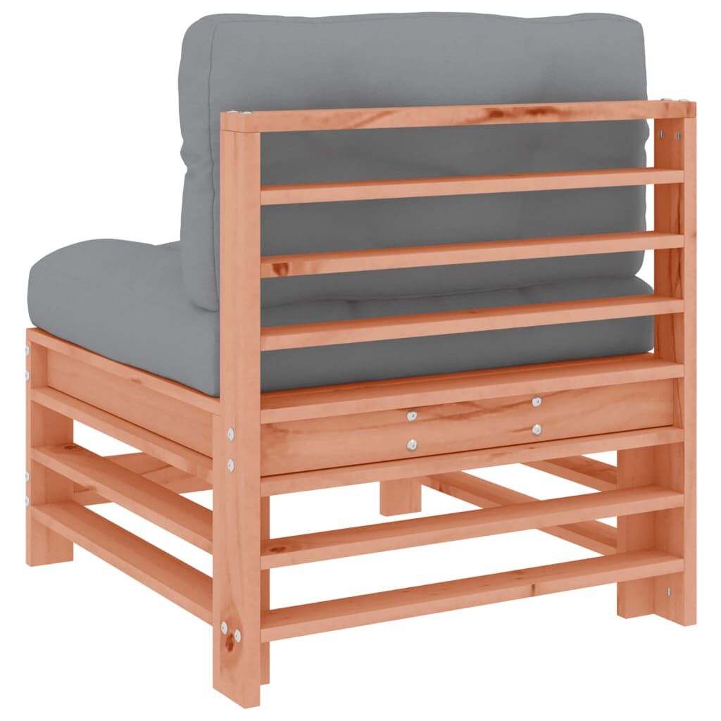 VidaXL Middenbanken Douglas Hout + Kussens - 40% Korting!