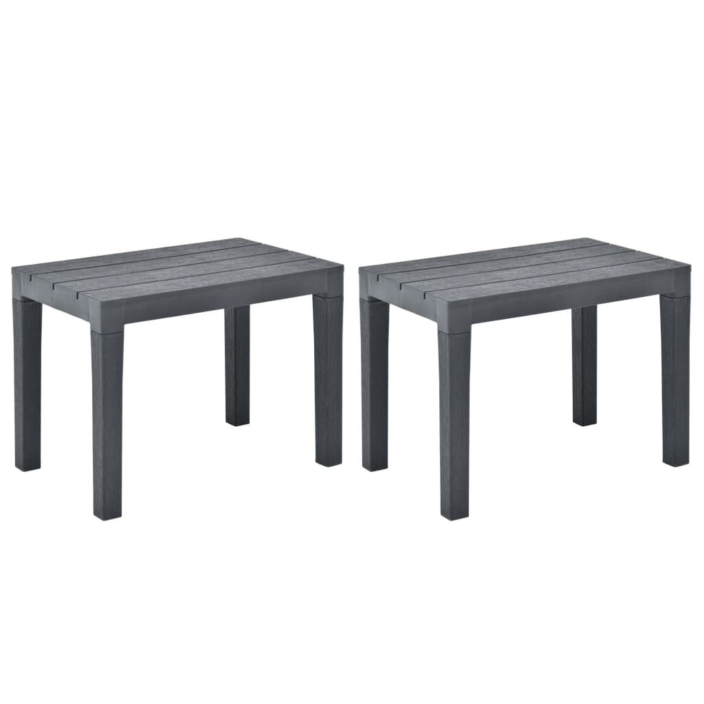VidaXL Tuinbanken (2x) Antraciet - Nieuwstaat - 35% Korting!