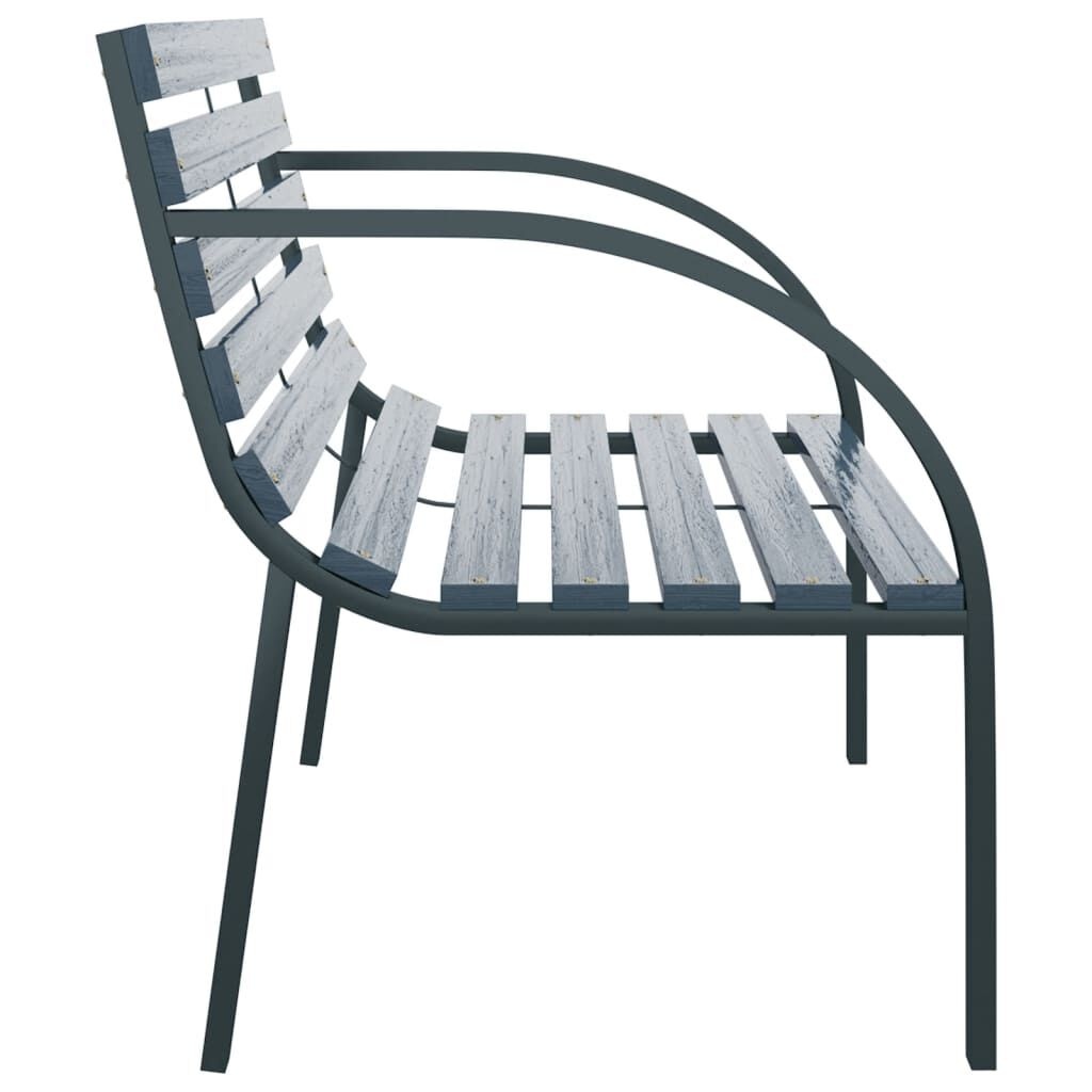Tuinbank Hout Grijs 120cm - 40% Korting! (Retour)