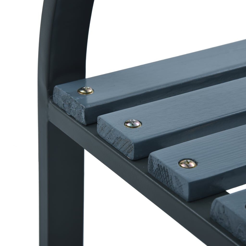 Tuinbank Hout Grijs 120cm - 40% Korting! (Retour)
