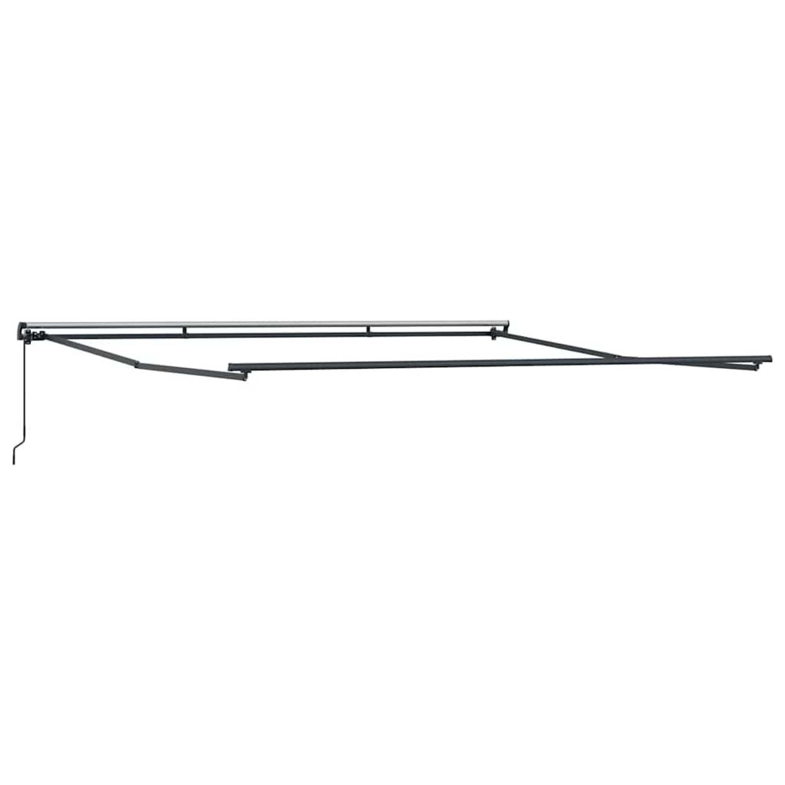 Markies Antraciet 4x3.5m Metaal - Handmatig - 40% Korting!