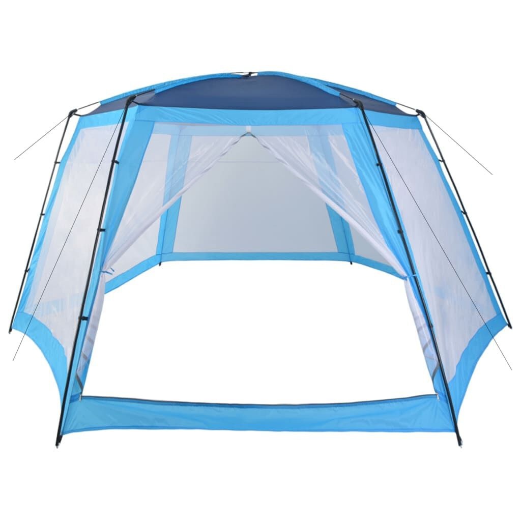 Zwembadtent vidaXL 660x580x250 cm Blauw - 40% Korting!