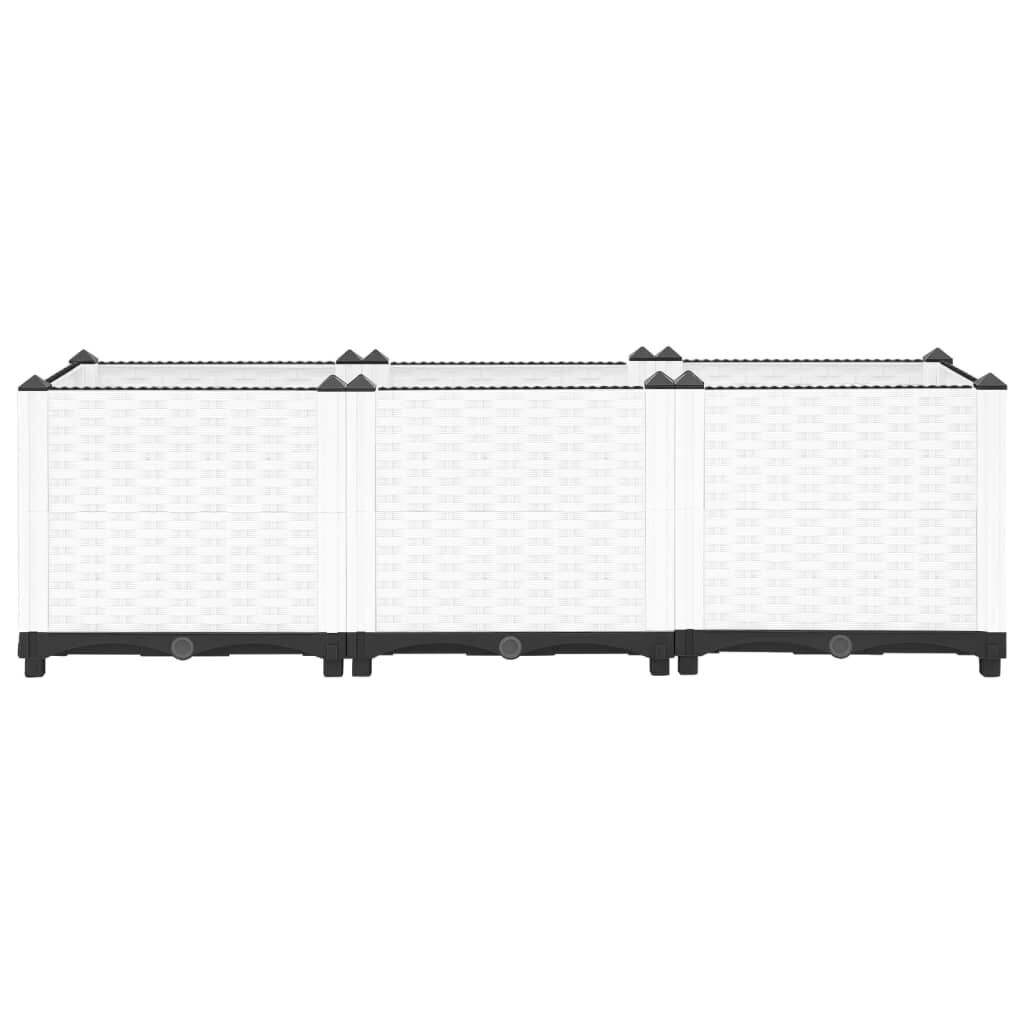 vidaXL Verhoogde Plantenbak 120cm - 40% Korting! Zo Goed Als Nieuw