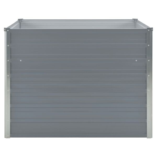 VidaXL Verhoogde Plantenbak 100x100x77cm Grijs -35%