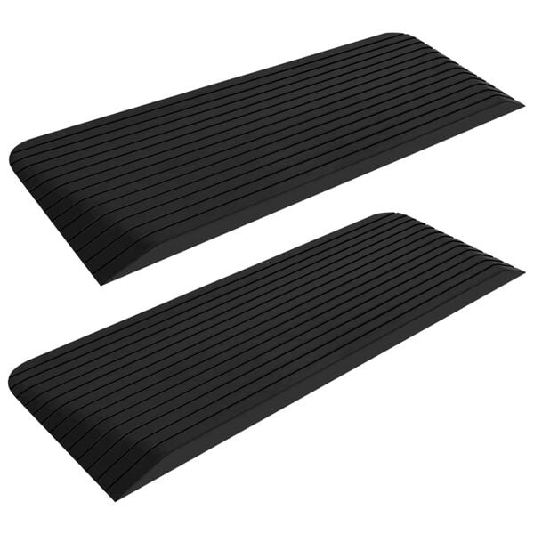 vidaXL Drempelhulpen Rubber 110cm (2 st) - 35% Korting!