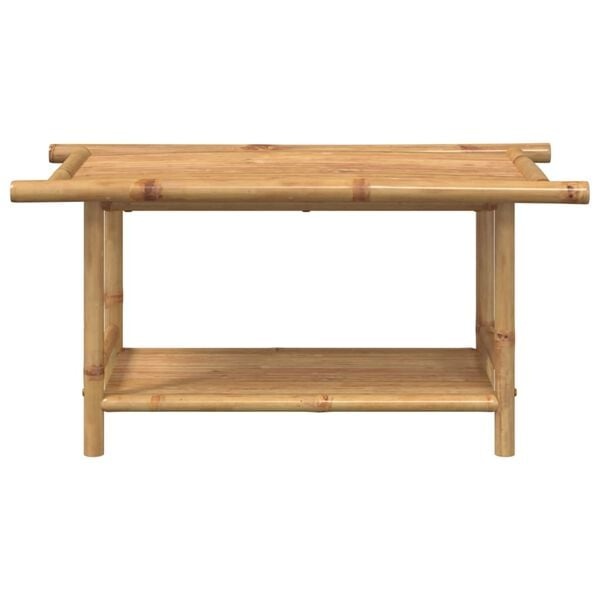 vidaXL Bamboe Salontafel 90x50x45cm - 40% Korting!
