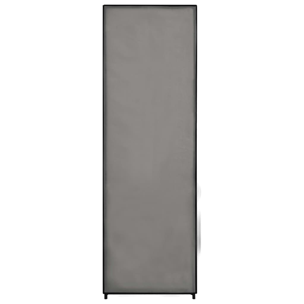 VidaXL Stof Kledingkast Grijs 87x49x159cm - 40% Korting!