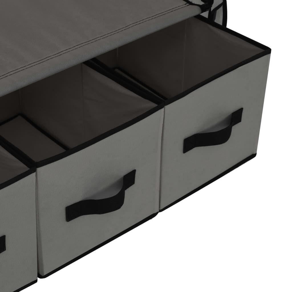 VidaXL Stof Kledingkast Grijs 87x49x159cm - 40% Korting!
