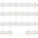 VidaXL Gazonranden 17 st Wit 10m - 60% Korting! (Beschadigd)