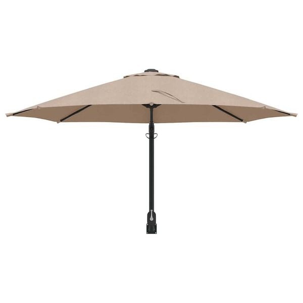 VidaXL Tuinparasol Taupe/Zwart - 35% Korting!