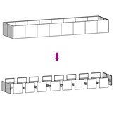 VidaXL Verhoogde Plantenbak Cortenstaal 360cm - 35% Korting!