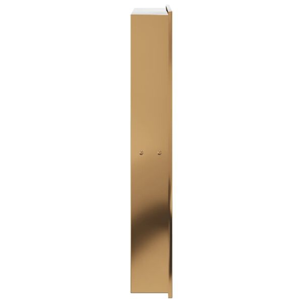 vidaXL Douchenis Goud - 32x62cm - Roestvrijstaal - 40% Korting!